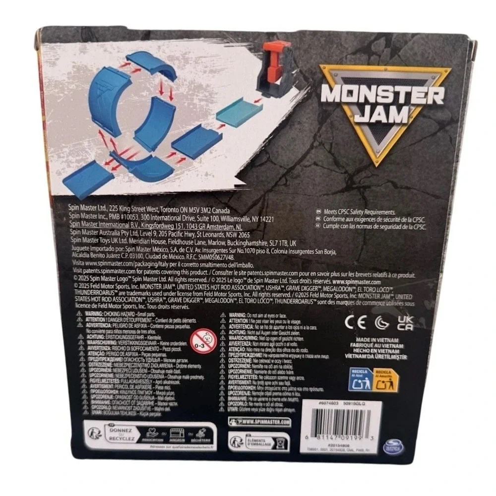 Spin Master‎ Monster Jam Megalodon Monster Truck Launcher Playset #20154808